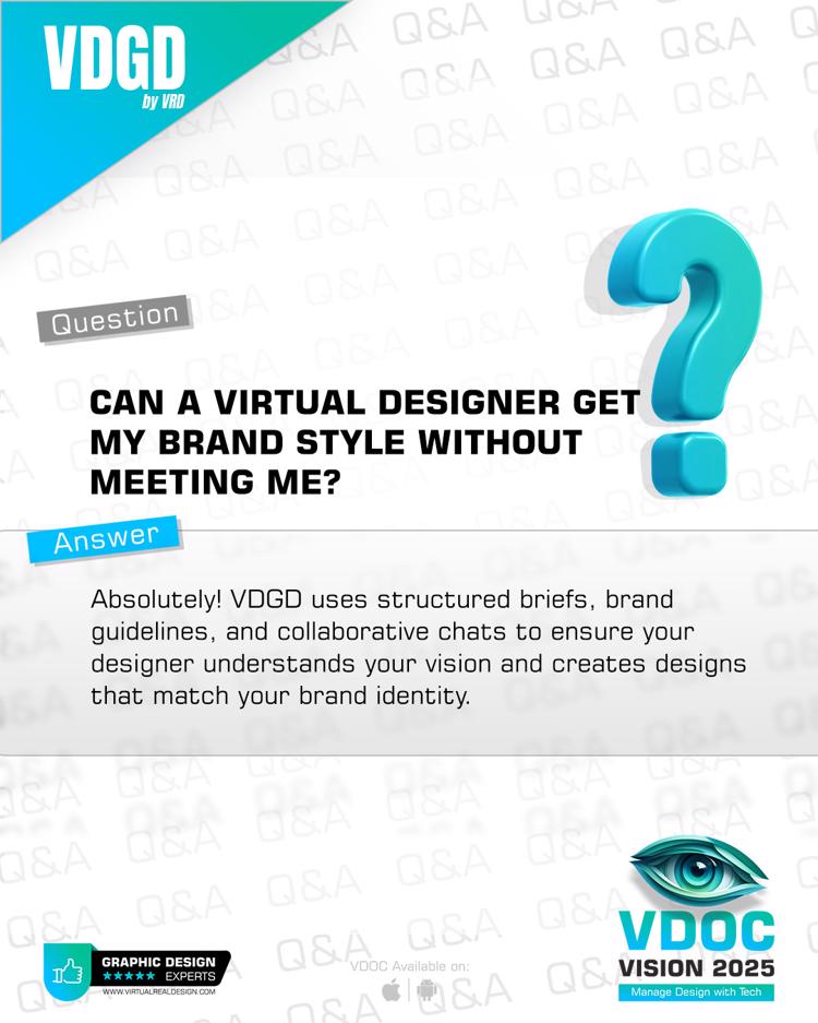 Virtual Dedicated Graphic Designer – Understands Your Brand Style